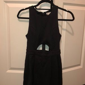 urban outfitters silence and noise black dress